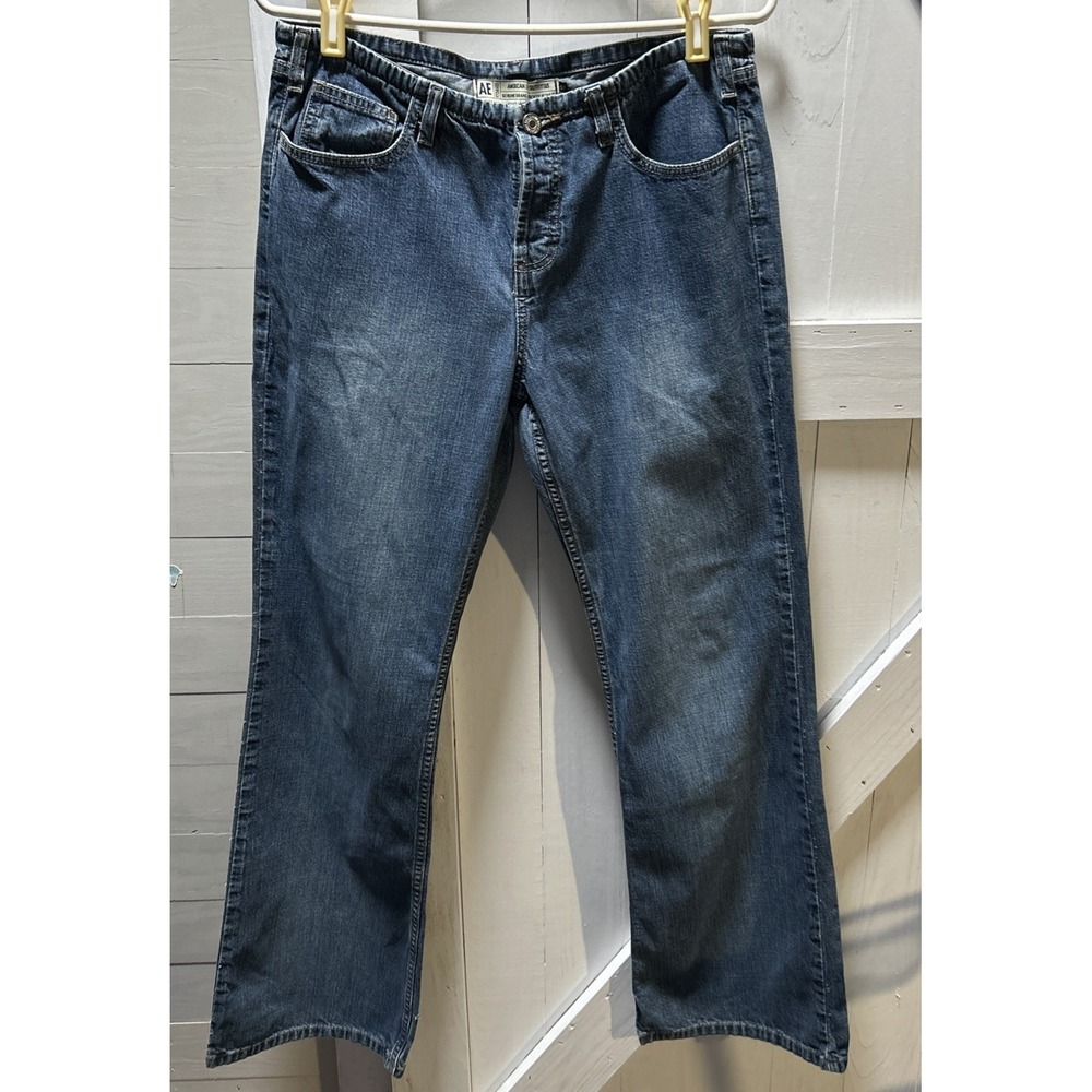 American Eagle Outfitters Women's Jeans Size 10 Buttonfly Bell Bottoms
